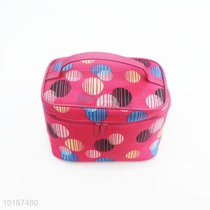 Wholesale Personalized Cosmetic Bag/Makeup Bag with Colorful Dots