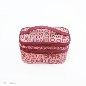 Wholesale Cosmetic Bag/Makeup Bag with English Letters Printed