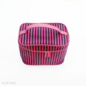 Cheap Price Striated Cosmetic Bag/Makeup Bag
