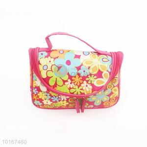 Competitive Price Flower Printed Cosmetic Bag/Makeup Bag