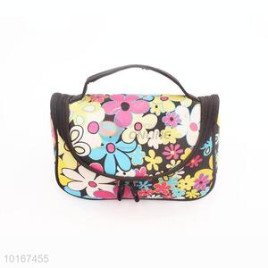 Colorful Flower Printed Cosmetic Bag/Makeup Bag
