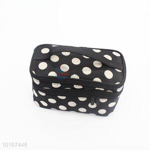 Good Quality Cosmetic Bag/Makeup Bag with Dot Pattern