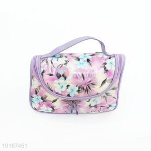Elegant Flower Printed Cosmetic Bag/Makeup Bag