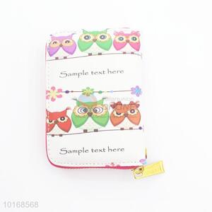 Cartoon pu ladies wallets and clutch bag