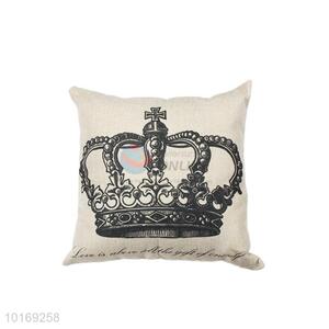 Fashionable low price simple crown pillowcase