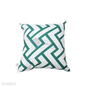 Popular low price daily use green&white pillowcase