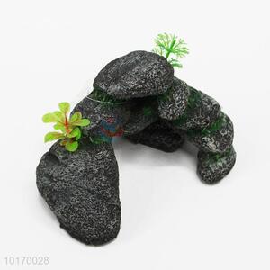 High Quality Artificial Resin Stone Aquarium Decoration Crafts