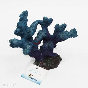 High Quality Resin Artificial Blue Coral Reef Aquarium Accessories