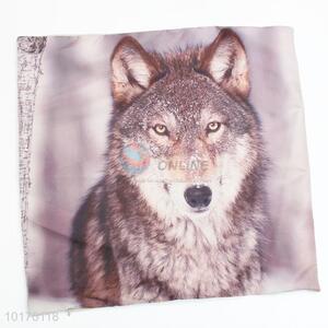 Household wolf bolster pillow cover/cushion cover