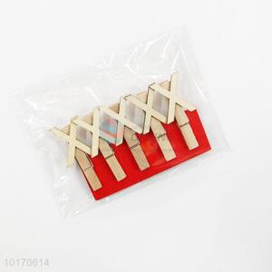 Wholesale letter shape wooden paper clips