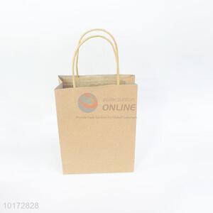 Solid color kraft paper bag wholesale