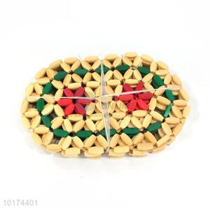 Wholesale Oval Bamboo Placemat Heat Pad