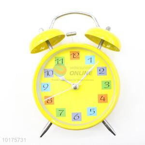 Good quality factory direct round alarm clock