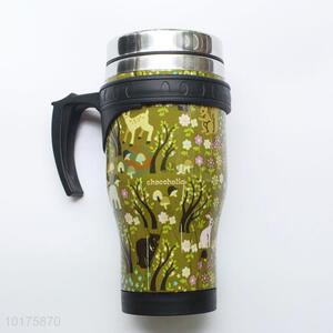High Quality Stainless Steel Water Bottle with Plastic Handle
