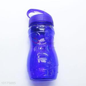 Unique Design Blue Plastic Drink Water Bottle