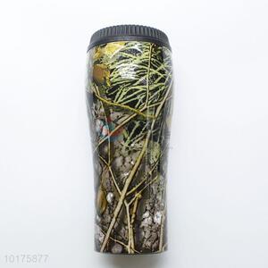 Eco-friendly Vintage Printed Stainless Steel Water Bottle Cups