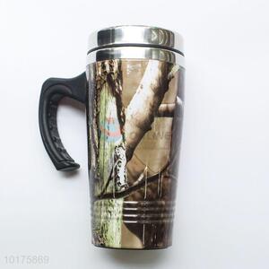 High Quality New Pattern Stainless Steel Water Bottle with Handle