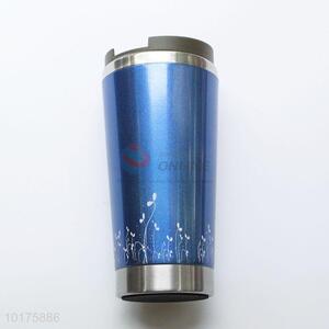 Office School Blue Stainless Steel Water Bottle