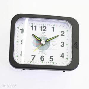 Black & White Fashion Home Night Light Mute Alarm Clock