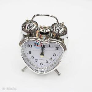 Lovely apple shape twin bell desk alarm clock