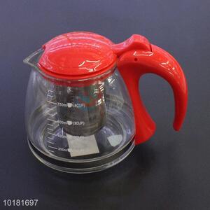 Colorful Heat-resistant Removable Tea-Strainer Glass Teapot Wholesale