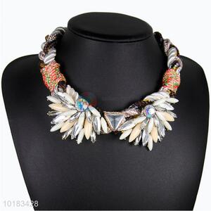China Factory National Style Woven Necklace Wholesale
