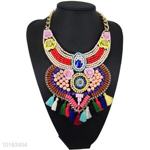 Wholesale Elegant Woman Jewelry Necklace with Tassels