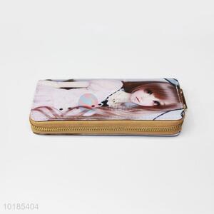 Creative Design Rectangular PU Purse/<em>Wallet</em> for Ladies