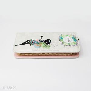 Hot Sale Rectangular PU Purse/<em>Wallet</em> for Ladies