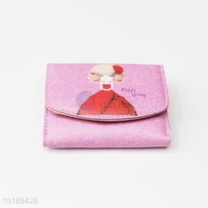 Nice Girl Pritned PU Purse/<em>Wallet</em> for Girls