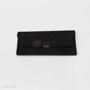 Popular Black Rectangular PU Purse/<em>Wallet</em> for Ladies