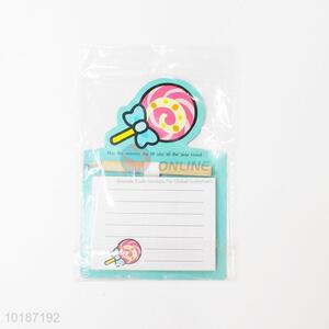 Lovely paper memo magnet notepad