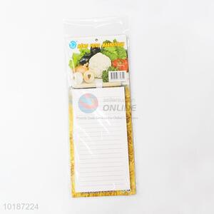 Colorful print memo pad magnet notes