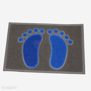 High Sales Plastic Footprint Pattern Door Mat Floor Mat