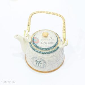 Promotional Wholesale Simple Ceramic Teapot for Present