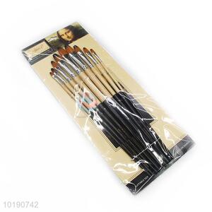 Good Reputation Quality 9pcs Painting Brushes Set