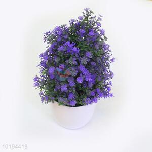 China Wholesale Purple Flower Artificial Plant