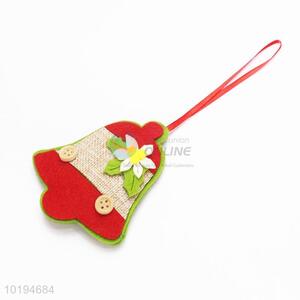 Hot Sale Bell Shape Christmas Felt Pendant with Padding