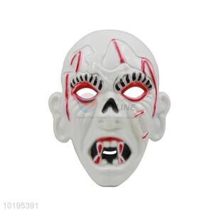 Promotional White Creepy Devil Mask with Big Ears Halloween Skull Mask