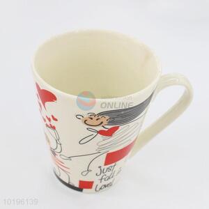 Promotional Cheap White Ceramic Water Cup Coffee Mug