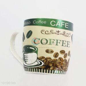 Wholesale Green Color New Design Ceramic Coffee Cup