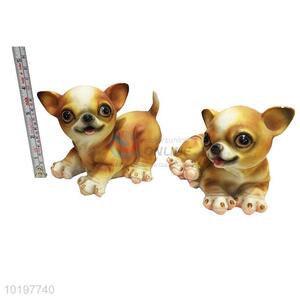 Cheap Price Dogs Shaped Polyresin Crafts for Decoration