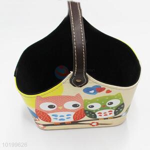 New arrival pu storage basket storage container