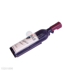 Cool style low price red wine bottle shape fridge magnet