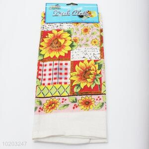 Wholesale custom sunflower 60g cotton towel
