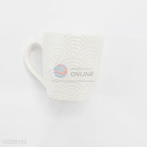 Manufacturer direct sale white ceramic coffee mug