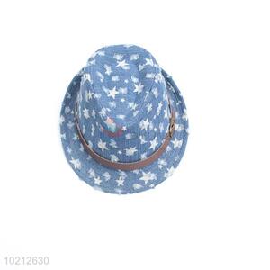 Wholesale Star Pattern Polyater Top Hats for Kids