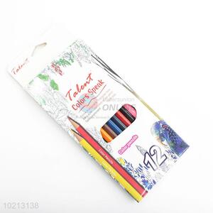 12 Colors Triangular Form Color Pencil