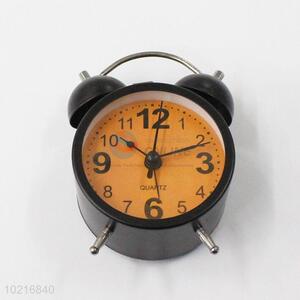 Hot sales best fashion black&orange alarm clock