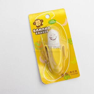 Banana shape rubber promotional eraser